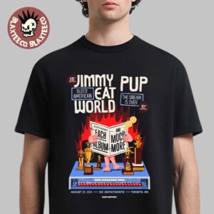 Jimmy Eat World Celebrate 25th Anniversary Of Bleed American Live At RBC Amphitheatre In Toronto Ontario On August 23 2026 T-Shirt