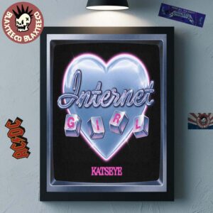 Katseye Internet Girl Single Cover Art Home Decor Poster Canvas
