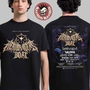 Lamb of God presents Headbangers Boat 2026 Lineup For Shows In Miami To Great Stirrup Cay Bahamas From October 30 To November 3 2026 T-Shirt