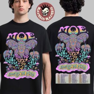 MOE Born To Fly 2026 Tour North American City Dates Two Sided T-Shirt