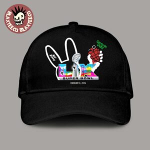 NFL Super Bowl LX 2026 X Bad Bunny X Green Day Opening And Halftime Shows Logo Classic Cap Hat Snapback