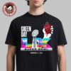 NFL Super Bowl LX 2026 X Bad Bunny X Green Day Opening And Halftime Shows Logo T-Shirt NFL Super Bowl LX 2026 X Bad Bunny X Green Day Opening And Halftime Shows Logo T-Shirt