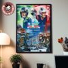 Super Bowl LX 2026 Patriots Vs Seahawks Matchup On Feb 8 2026 At Levi’s Stadium Santa Clara California Poster Canvas