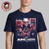 New England Patriots 2025 2026 NFL AFC Champions For The 12th Time In Franchise History Premium T-Shirt