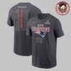 New England Patriots Fanatics 2025 AFC Conference Champions Big And Tall Right Side Draw Navy T-Shirt