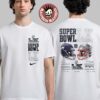 New England Patriots Vs Seattle Seahawks Super Bowl LX Matchup Helmets Final Battle T-Shirt