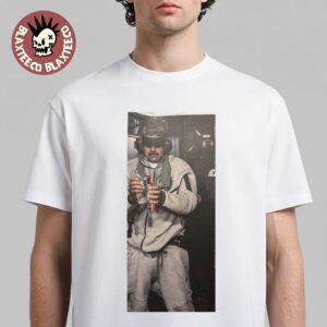 Nicolás Maduro On Board The USS Iwo Jima Wearing Nike Tech Fleece T-Shirt