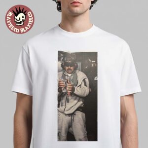 Nicolás Maduro On Board The USS Iwo Jima Wearing Nike Tech Fleece T-Shirt