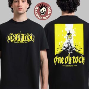 One Ok Rock Docomo Presents The Music Stadium 2026 Merch Big Logo With Art Back Two Sided T-Shirt
