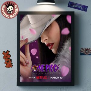 One Piece Season 2 Into The Grand Line Live Action Nico Robin Miss All Sunday Character Poster Canvas For Home Decor