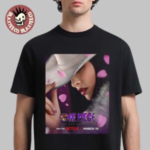 One Piece Season 2 Into The Grand Line Live Action Nico Robin Miss All Sunday Character Poster T-Shirt