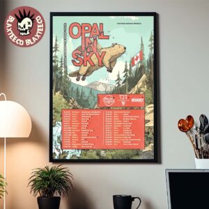 Opal In Sky Canada Across The Pond Tour 2026 Europe And UK Schedule Dates Home Decor Poster Canvas