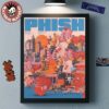 Phish New Years Run 2025 Second Limited Edition Event Poster In New York City At Madison Square Garden On December 28 31 2025 By Darren Shaddick Poster Canvas