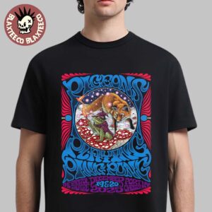 Pigeons Playing Ping Pong Port Chester New York 2025 Venue Poster On December 19 And 20 2025 At The Capitol Theatre The Wizard Frog And The Fox Art T-Shirt