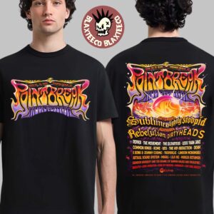 Point Break Festival 2026 Full Lineup In Virginia Beach Virginia On June 20 21 2026 Two Sided T-Shirt