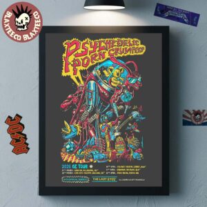 Psychedelic Porn Crumpets 2026 Oz Tour Schedule Dates Home Decor Poster Canvas