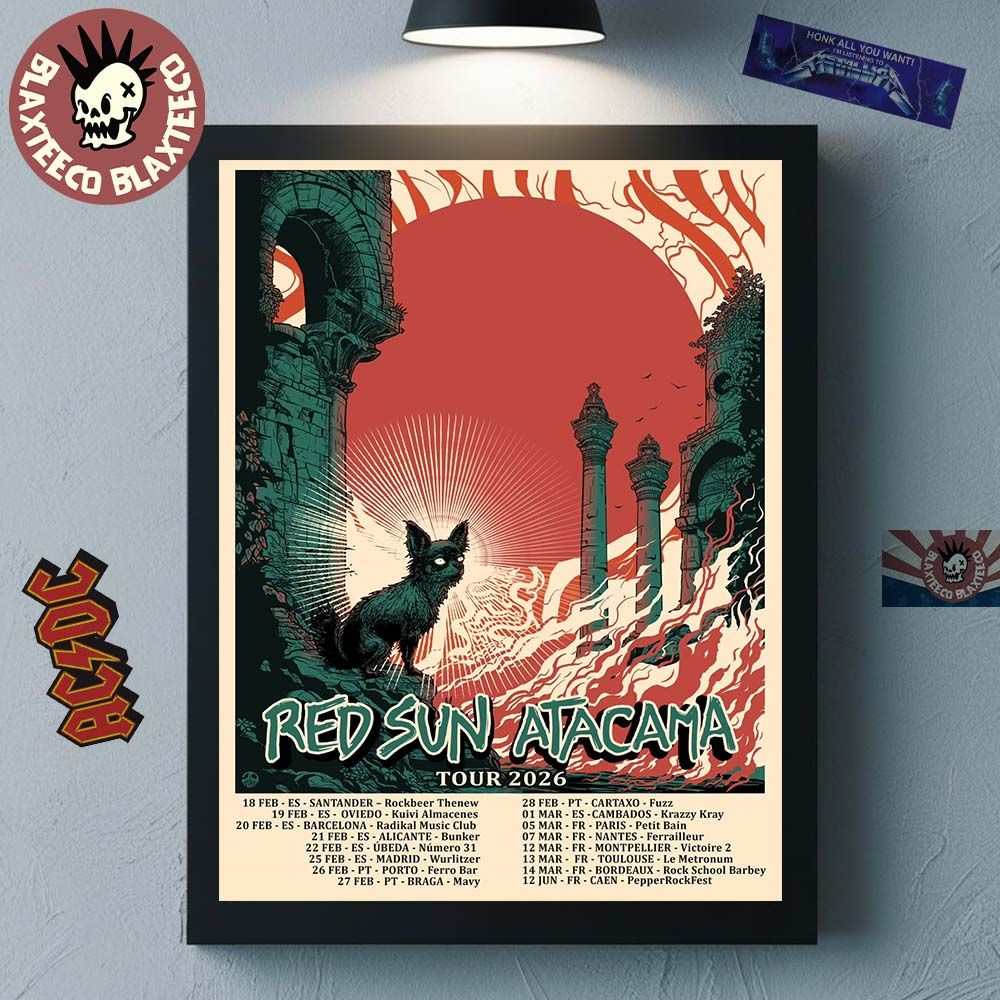 Red Sun Atacama Tour 2026 Europe Schedule Dates Home Decor Poster Canvas Red Sun Atacama Tour 2026 Europe Schedule Dates Home Decor Poster Canvas