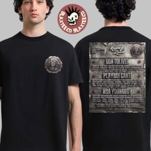 Rolling Loud Orlando Florida 2026 Full Lineup With Don Toliver Playboi Carti NBA Youngboy And More At Camping World Stadium On May 8-10 2026 Two Sided T-Shirt