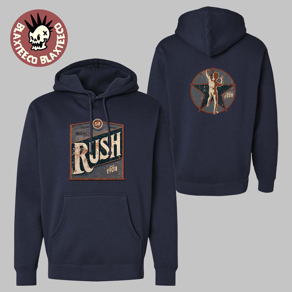 Rush 50th Anniversary Merch R50 Legends Hoodie Rush 50th Anniversary Merch R50 Legends Hoodie