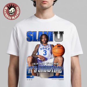 SLAMU 17 Isaiah Evans From Duke Blue Devils It’s Showtime Cover T-Shirt