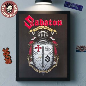 Sabaton Knights Templar Limited Templars Wall Art Poster Canvas