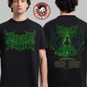 Shadow Of Intent Imperium Delirium North American Tour 2026 City Dates Two Sided T-Shirt