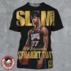 Slam 260 VJ Edgecombe Philadelphia 76ers Straight To It Gold Metal Magazine Cover All Over Print Shirt