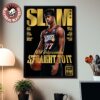 Slam 260 VJ Edgecombe Philadelphia 76ers Straight To It Magazine Cover Decor Poster Canvas Slam 260 VJ Edgecombe Philadelphia 76ers Straight To It Magazine Cover Decor Poster Canvas