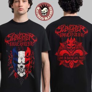 Slaughter To Prevail Paris 2026 Pop Up Shop Tee At Bataclan In Paris France On 12 January 2026 The Grizzly Winter Tour T-Shirt