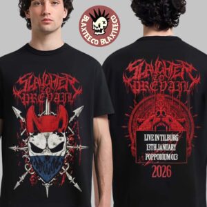 Slaughter To Prevail Tilburg 2026 Pop Up Shop Tee At Poppodium 013 In Tilburg Netherlands On 13 January 2026 The Grizzly Winter Tour T-Shirt