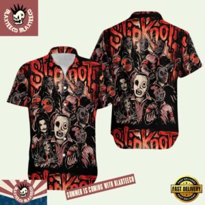 Slipknot Band Member Art Style Summer Hawaiian Shirt