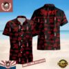 Slipknot Horror Characters Masks Blue Summer Hawaiian Shirt