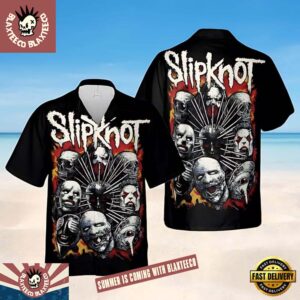 Slipknot Metal Paradise Gift For Metal Fans 2026 Summer Hawaiian Shirt