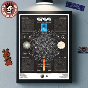 Sound Tribe Sector 9 STS9 X Conscious Alliance Colorado Takeover 2026 Official Poster Canvas For Home Decor