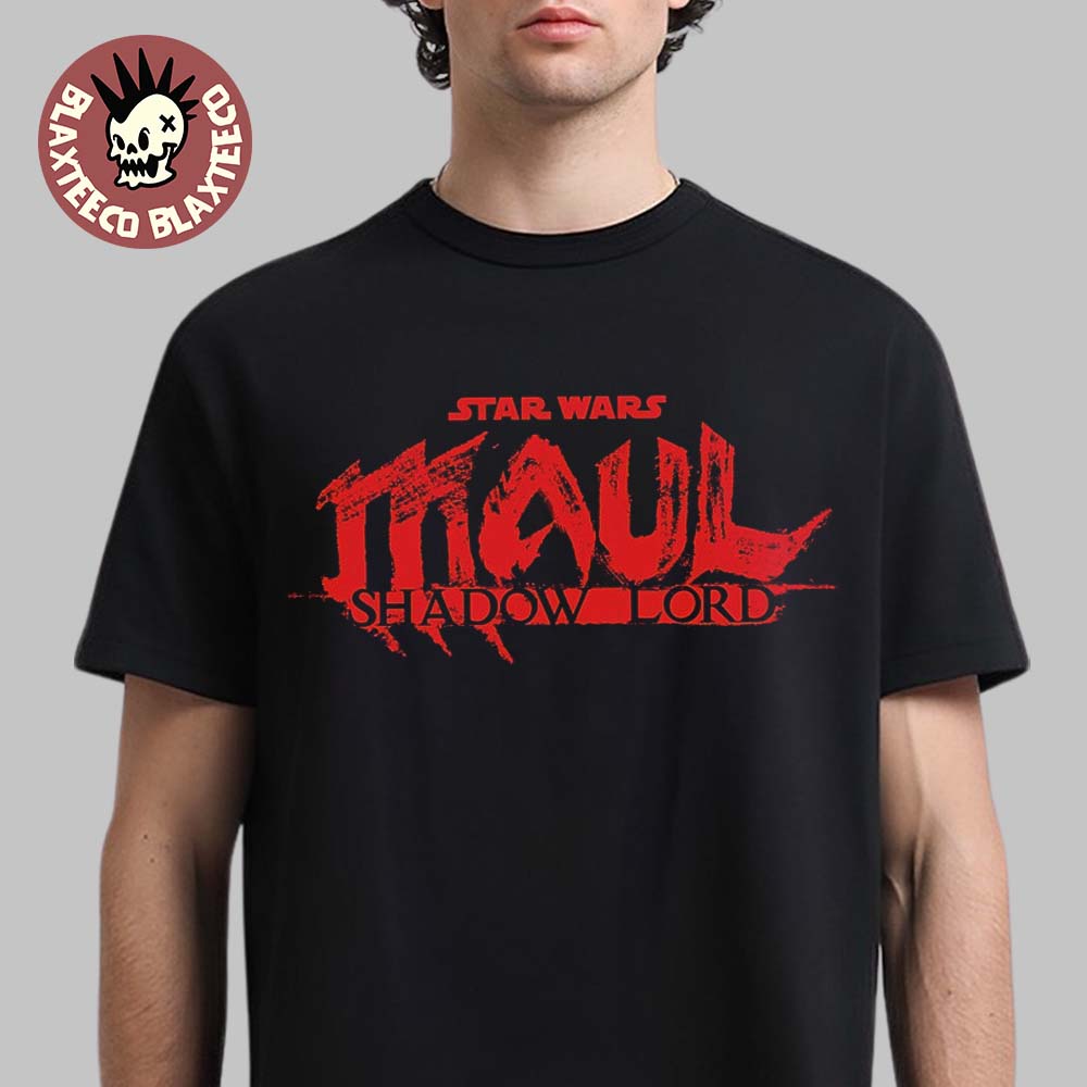 Star Wars Maul Shadow Lord Official Logo T-Shirt Star Wars Maul Shadow Lord Official Logo T-Shirt