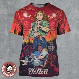Stranger Things 5 Chapter 6 Escape From Camazotz By Butcher Billy See You On The Other Side All Over Print Shirt