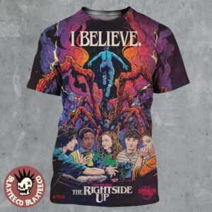Stranger Things 5 Chapter 8 The Rightside Up Poster By Butcher Billy All Over Print Shirt
