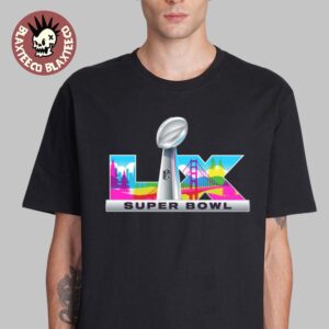 Super Bowl LX 2026 Fanatics Trophy Dimension Legacy San Francisco Bay Arena Logo T-Shirt