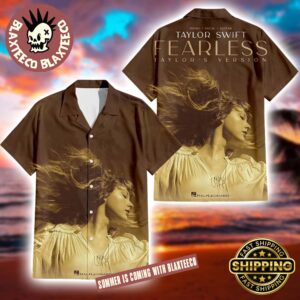 Taylor Swift Fearless Taylor’s Version Album Cover Gift For Swifties 2026 Hawaiian Shirt