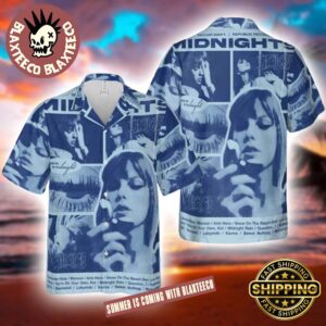 Taylor Swift Midnight Album Blue Trending Gift For Fans Hawaiian Shirt