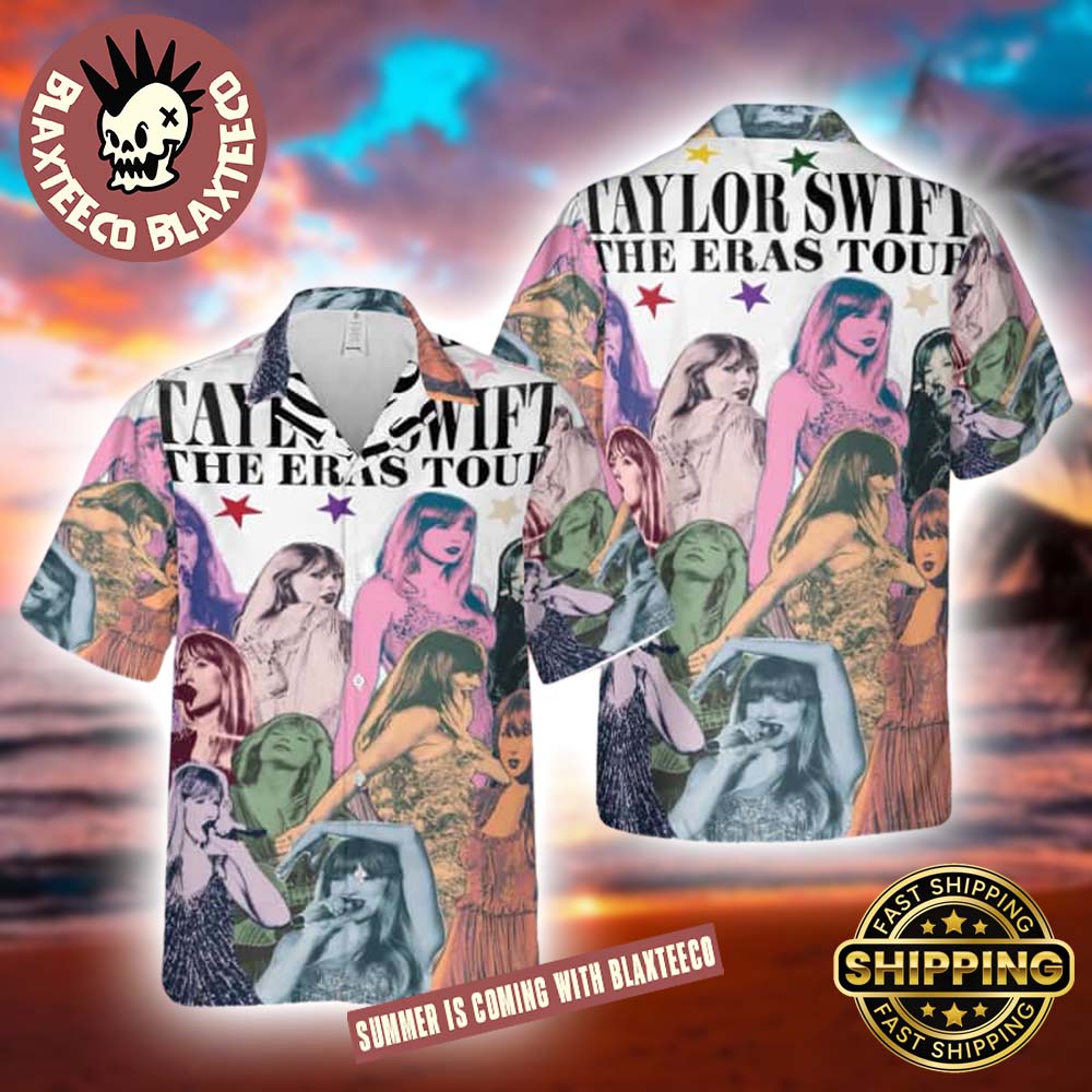 Taylor Swift The Eras Tour Vintage Hawaiian Shirt For Swifties Taylor Swift The Eras Tour Vintage Hawaiian Shirt For Swifties