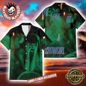 Taylor Swift The Life Of A Showgirl It Is Rapturous Limited Deluxe CD Cover 2026 Summer Hawaiian Shirt
