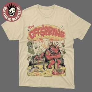 The Offspring Bakersfield California 2026 Venue Poster At Dignity Health Arena On January 16 2026 T-Shirt