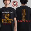 The Offspring Supercharged Worldwide 2026 Merch Rose Skull 2026 Ladies Tour T-Shirt