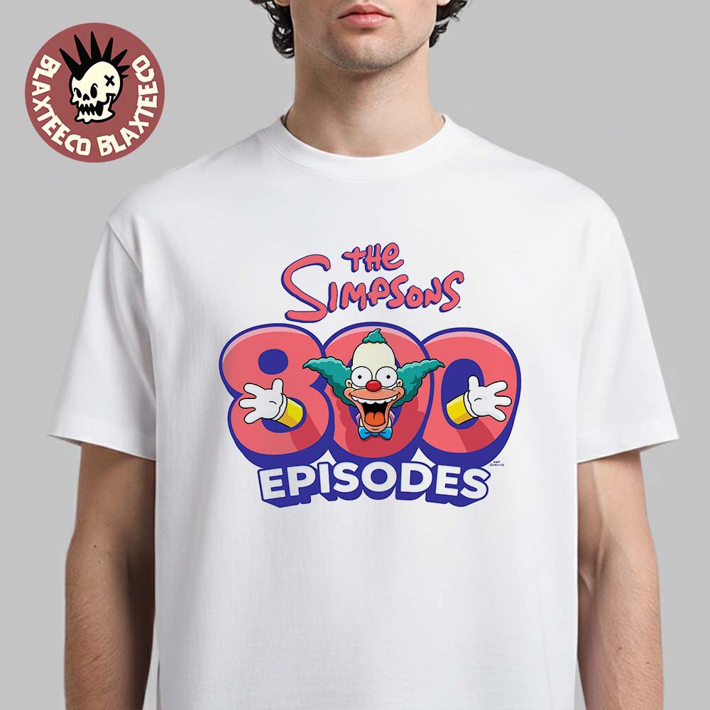 The Simpsons 800 Episodes Official Logo T-Shirt The Simpsons 800 Episodes Official Logo T-Shirt