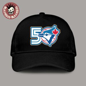 Toronto Blue Jays Team’s 50th Seasons Logo Classic Cap Hat Snapback