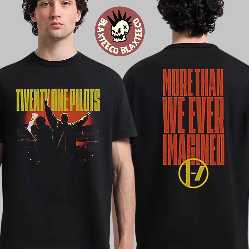 Twenty One Pilots More Than We Ever Imagined Film Merchandise 2026 T-Shirt Twenty One Pilots More Than We Ever Imagined Film Merchandise 2026 T-Shirt