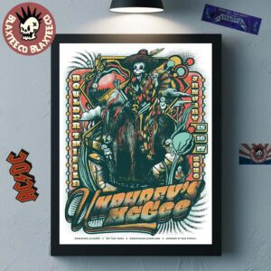 Umphrey’s McGee And Conscious Alliance Art That Feeds Food Drive At Boulder Theater Colorado Gig Poster On January 15 16 17 2026 Decor Poster Canvas