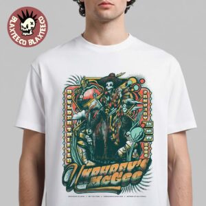 Umphrey’s McGee And Conscious Alliance Art That Feeds Food Drive At Boulder Theater Colorado Gig Poster On January 15 16 17 2026 T-Shirt