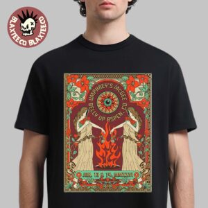 Umphrey’s McGee Gig Poster For Shows At Belly Up Aspen Colorado On January 13 And 14 2026 T-Shirt